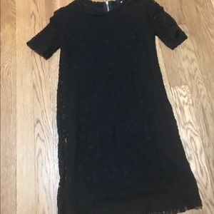 Small black lace dress